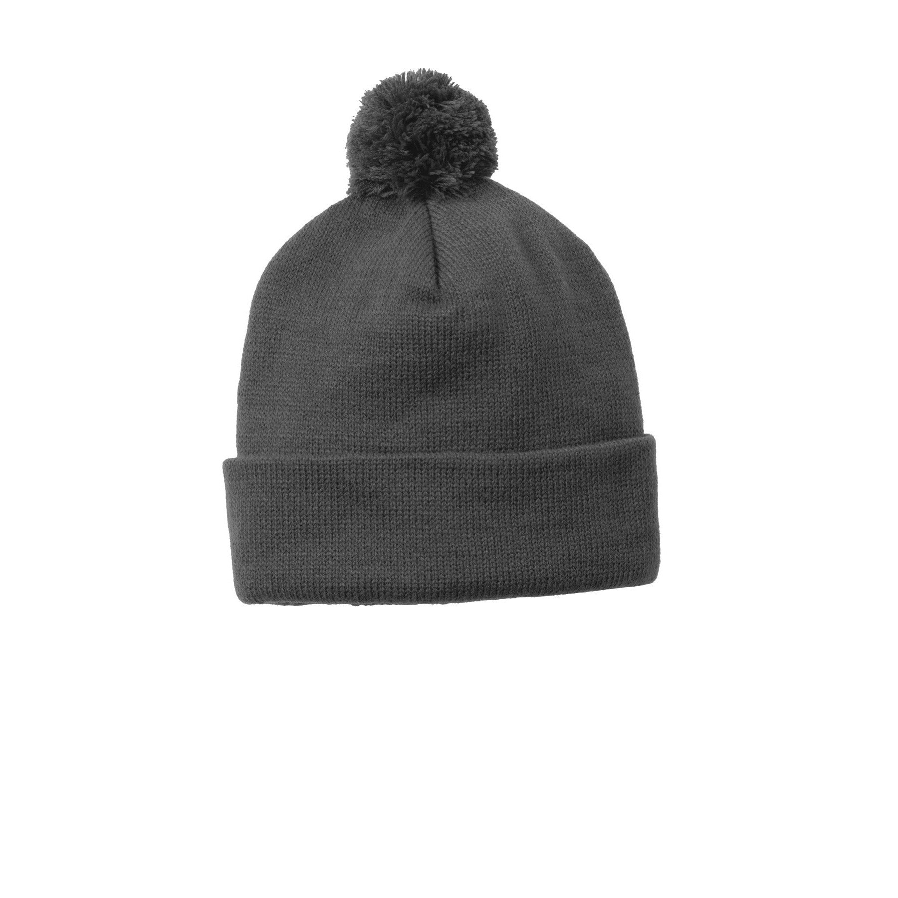 Sport-Tek-Sport-Tek ® Solid Pom Pom Beanie. STC37-MedTech-2